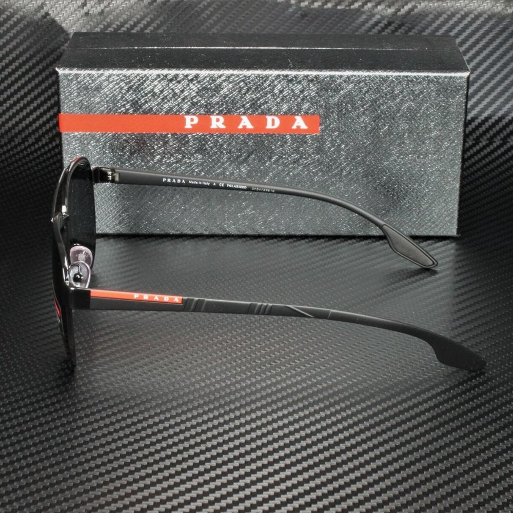 Prada Men's Black Polarized Sunglasses! - Picture 4 of 4